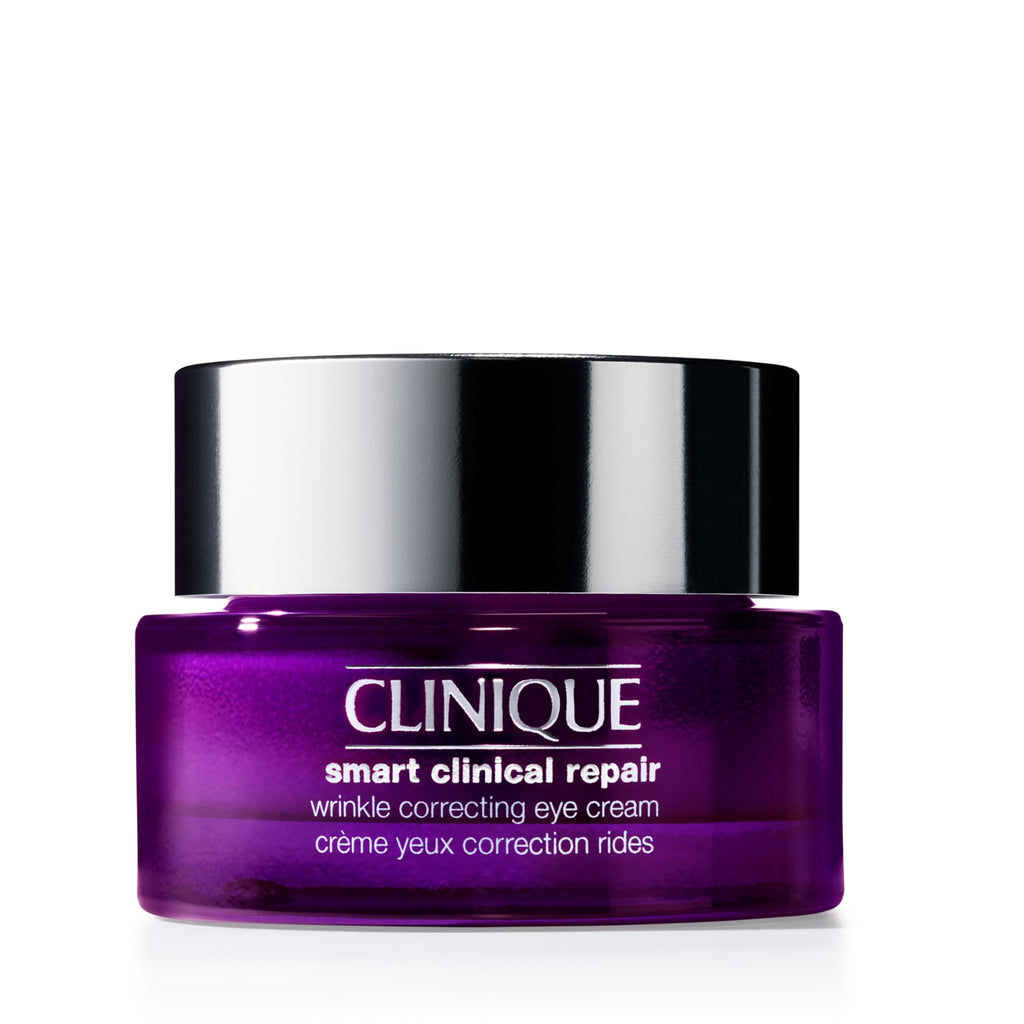 Clinique Smart Clinical Repair Wrinkle Correcting Eye Cream - Hyaluronic Acid + Peptides - Anti-Ageing, Hydrating - 30ml - New