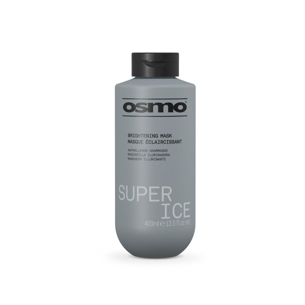Osmo Super Ice Brightening Hair Mask - Blonde Toner - Purple Hair Treatment - 400ml - New