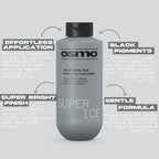 Osmo Super Ice Brightening Hair Mask - Blonde Toner - Purple Hair Treatment - 400ml - New
