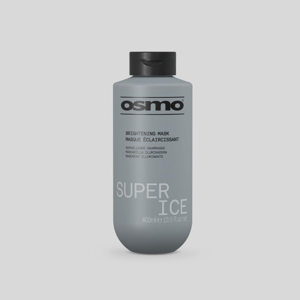 Osmo Super Ice Brightening Hair Mask - Blonde Toner - Purple Hair Treatment - 400ml - New