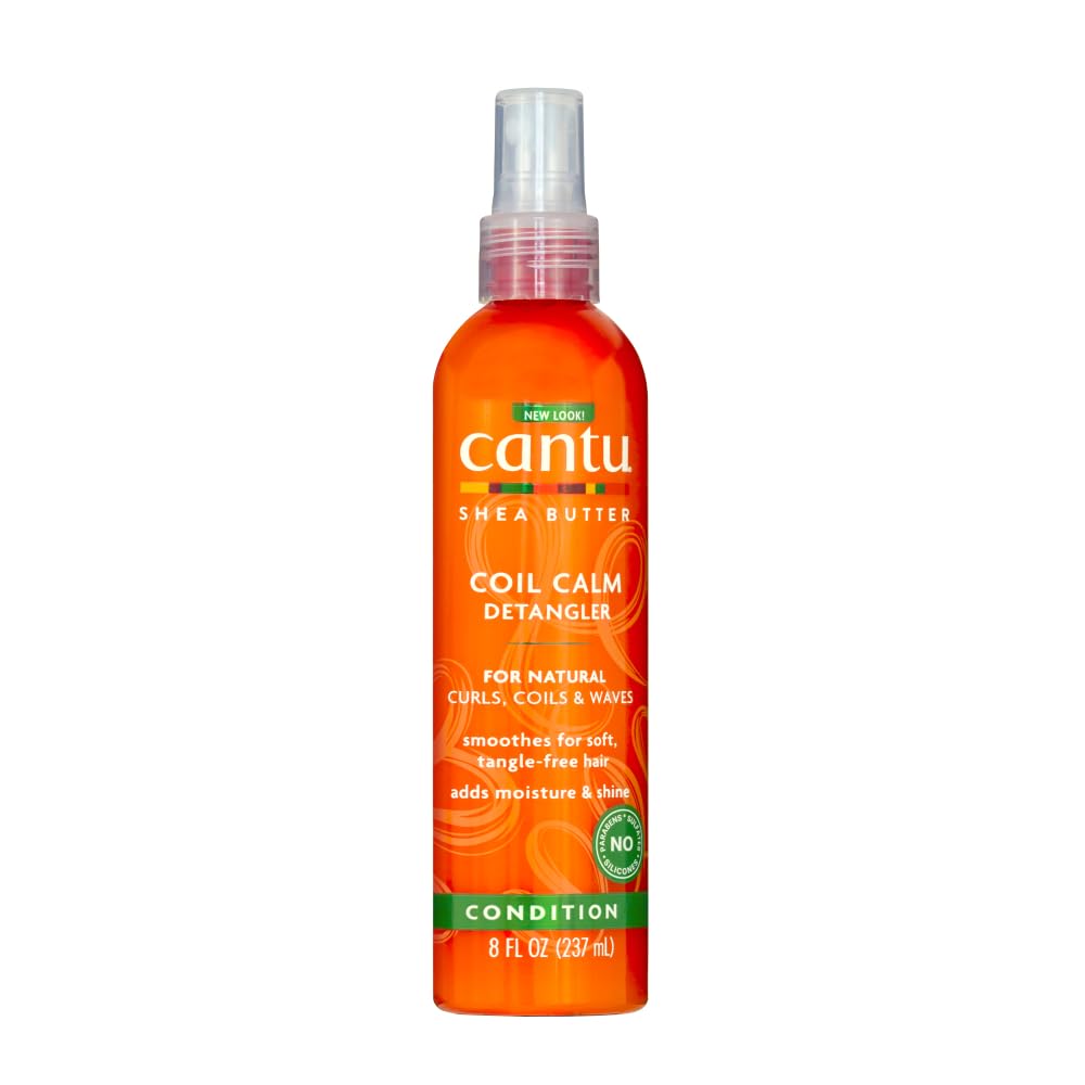Cantu Coil Calm Detangler - Leave-In Conditioner - 237ml - Damaged Box