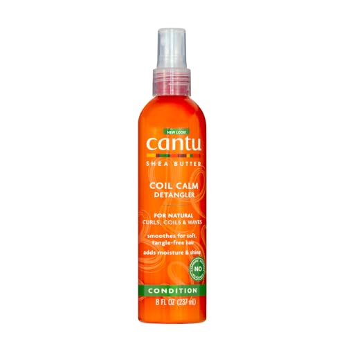 Cantu Coil Calm Detangler - Leave-In Conditioner - 237ml - Damaged Box