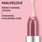 Avon Hydramatic Shine Lipstick 3.6g - Mauvelous - SPF 20 - Hydrating Intense Colour Plumping Cruelty-Free Lip Make-up - New