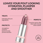 Avon Hydramatic Shine Lipstick 3.6g - Mauvelous - SPF 20 - Hydrating Intense Colour Plumping Cruelty-Free Lip Make-up - New