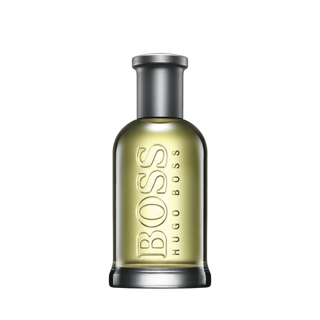 BOSS Bottled Aftershave for Him - Woody Scent, Apple Cinnamon Notes - 100ml Eau de Toilette Spray Cologne - Damaged Box
