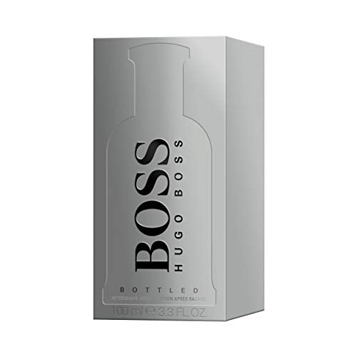 BOSS Bottled Aftershave for Him - Woody Scent, Apple Cinnamon Notes - 100ml Eau de Toilette Spray Cologne - Damaged Box