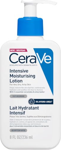 CeraVe Intensive Moisturising Lotion 236ml - Very Dry Itchy Skin - Hydrating Body Face Cream - New