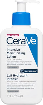 CeraVe Intensive Moisturising Lotion 236ml - Very Dry Itchy Skin - Hydrating Body Face Cream - New