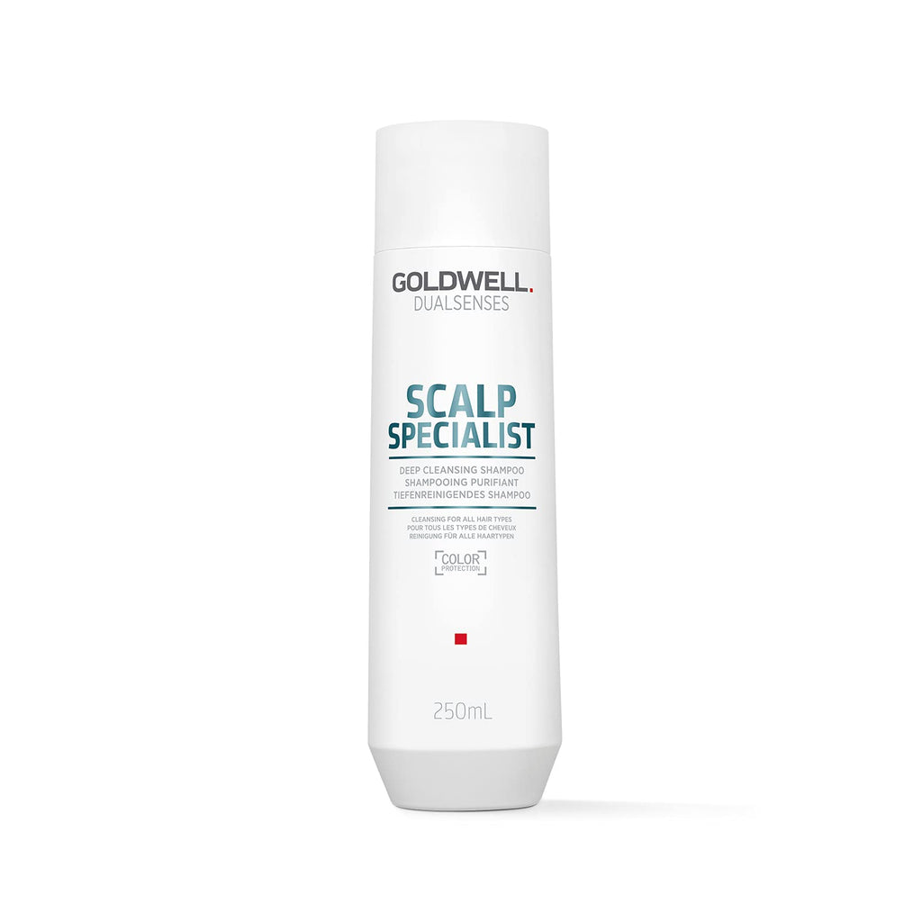 Goldwell Dualsenses Scalp Specialist Deep Cleansing Shampoo - Oily Scalp Residue Pollutant Removal 250ml - Damaged Box