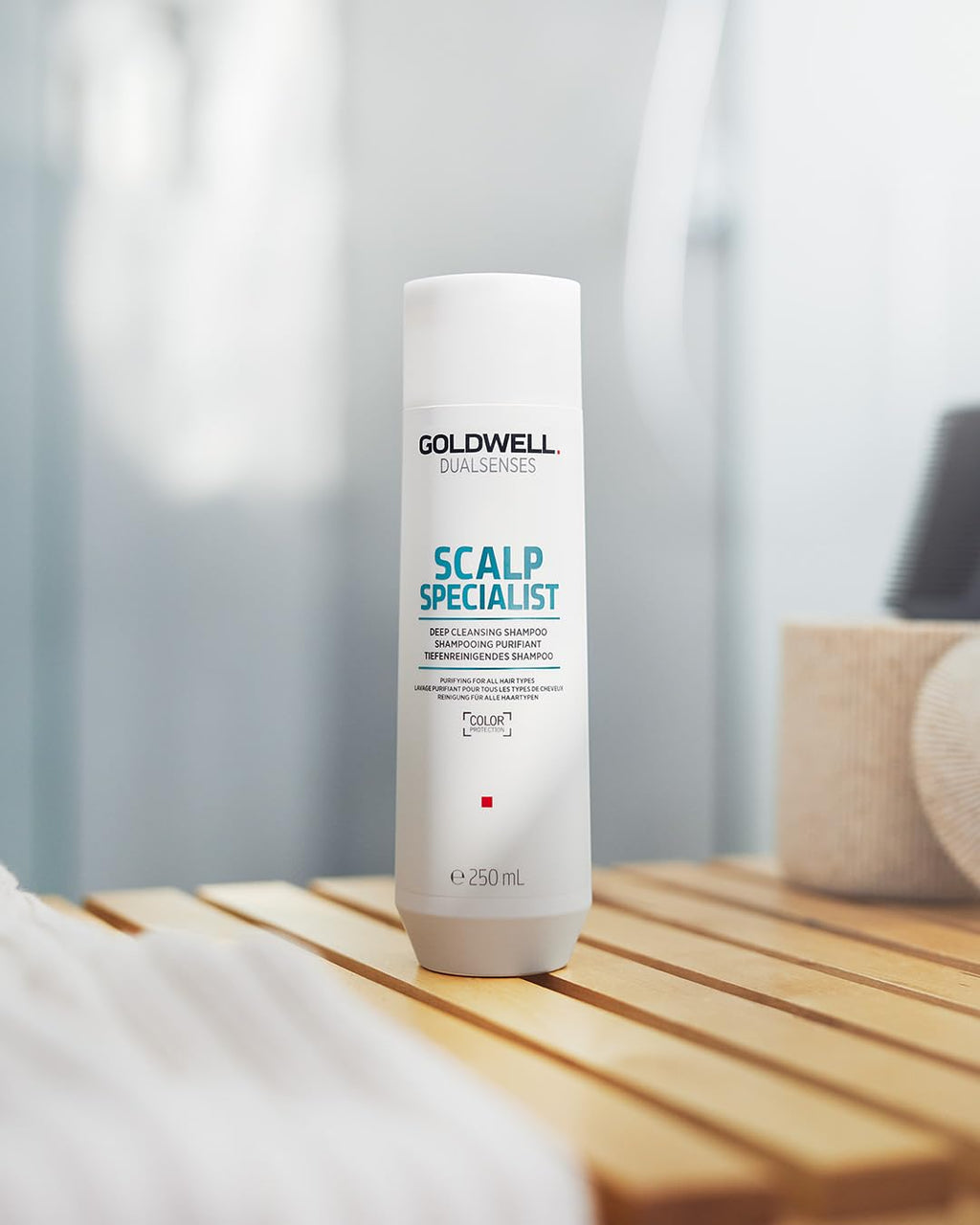 Goldwell Dualsenses Scalp Specialist Deep Cleansing Shampoo - Oily Scalp Residue Pollutant Removal 250ml - Damaged Box