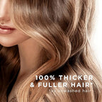 Pantene Lift'N'Volume Thickening Shampoo with Biotin - Silicone Free, 1 Litre - Fine Hair Care Volume Boost - New