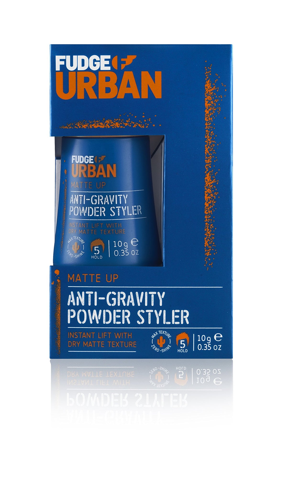 Fudge Urban Anti-Gravity Styling Powder 10g - Invisible Volumising Texture Matte Finish Hair Powder for Men - Damaged Box
