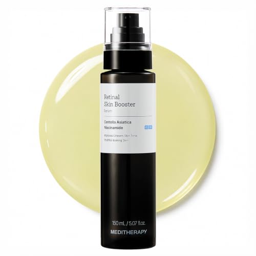 MEDITHERAPY Retinal Skin Booster Serum 150ml - Retinaldehyde Niacinamide Cica - Face Body Anti-Aging Korean Skincare - Damaged Box