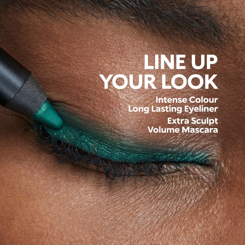 KIKO Milano Intense Colour Longlasting Eyeliner - Shade 10 Metallic Ivy Green - Waterproof Eye Pencil - Damaged Box