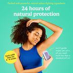 Wild Refillable Natural Deodorant Fresh Cotton & Sea Salt 2 Pack Refills Eco Friendly Vegan Aluminium Free - Damaged Box