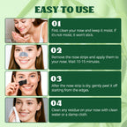 HuakChai Blackhead Remover Strips - 24 PCS Charcoal Nose Pore Strips - Deep Cleansing Face Skincare for Men & Women - New