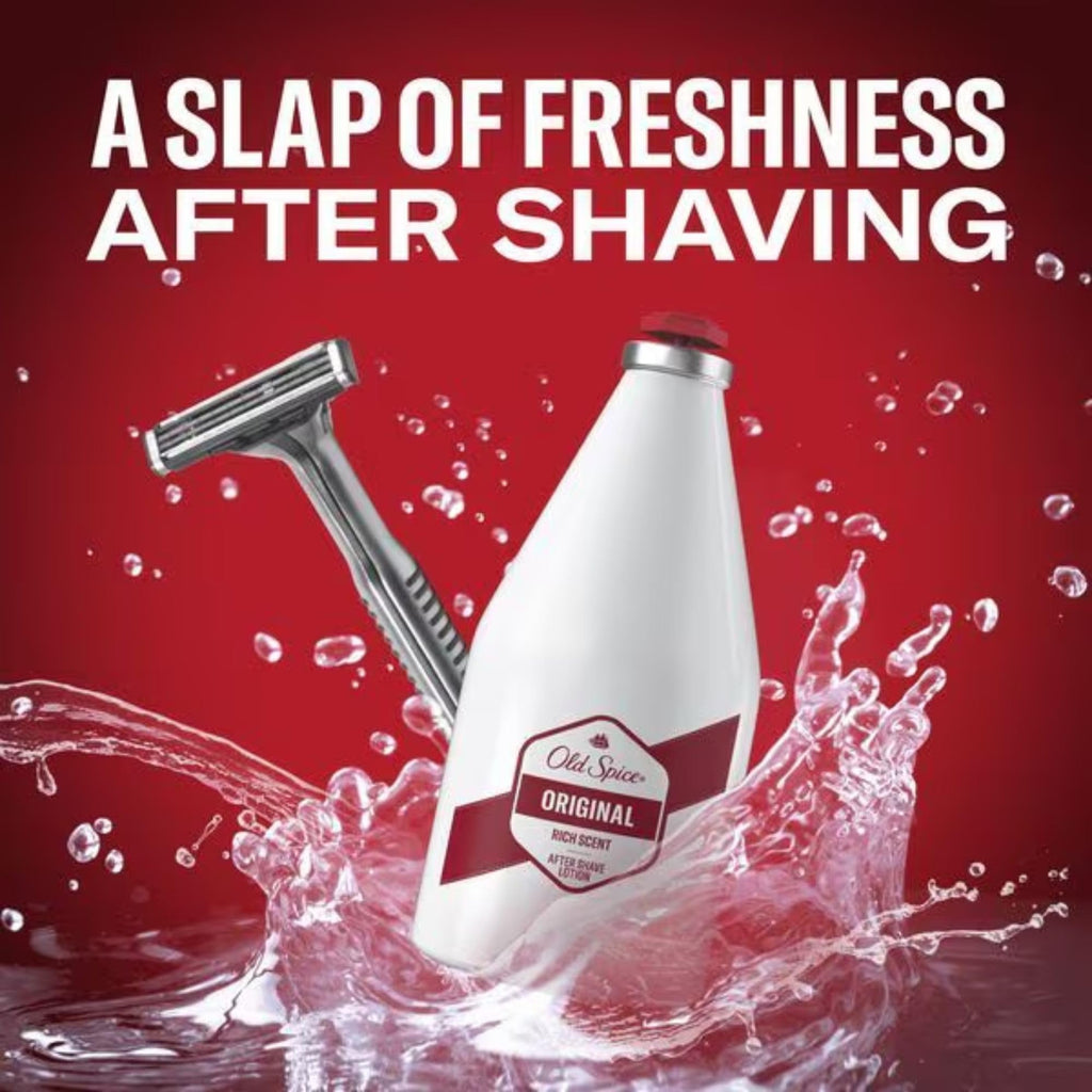 Old Spice Original Men's Gift Set Bundle - Aftershave Lotion 100ml & Deodorant Spray 150ml - Male Grooming Kit - Damaged Box