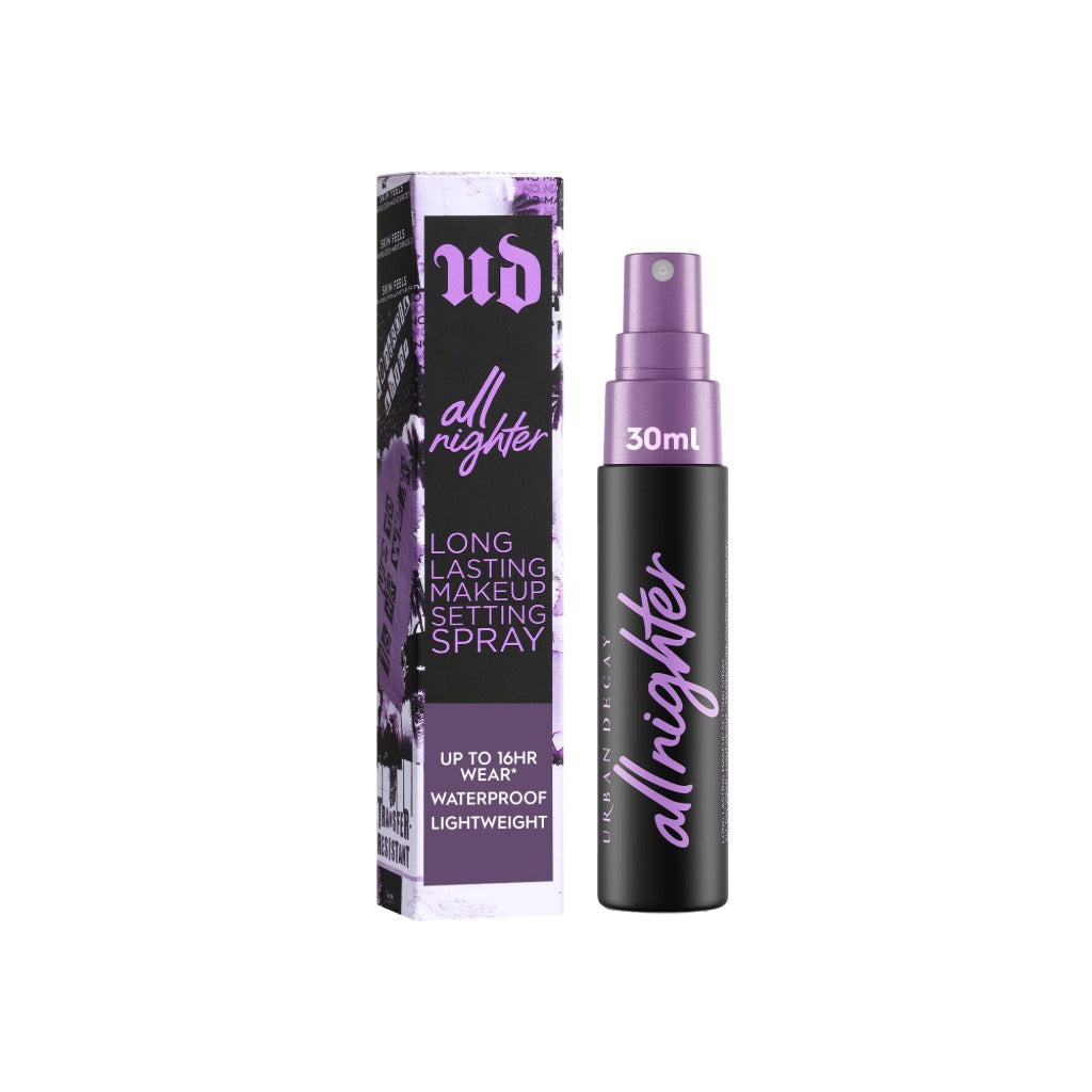 Urban Decay All Nighter Makeup Setting Spray - Matte Finish, Long-Lasting Fixing Spray, 118ml - Oil-Absorbing, Shine Control - Damaged Box