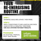 Bed Head TIGI Re-Energize Shampoo & Conditioner Set - 2x 750ml Duo Pack - Hair Care Treatment - New