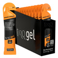 TORQ Running Gels Electrolytes - Orange Banana 15 Pack - 2:1 Maltodextrin Fructose Energy for Endurance Sports Cycling - Damaged Box - BBE 01/2029