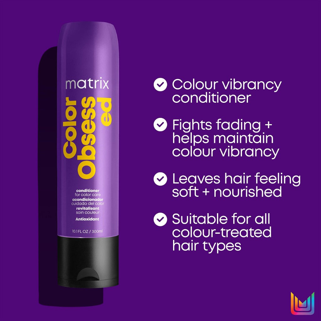 Matrix Total Results Color Obsessed Conditioner - Colour Care - 300ml Hair Treatment - New