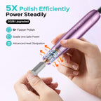 COSLUS C40 Electric Nail Drill Professional - Precise Dial Speed Control - Manicure Pedicure Tool - Nail File Machine - Damaged Box