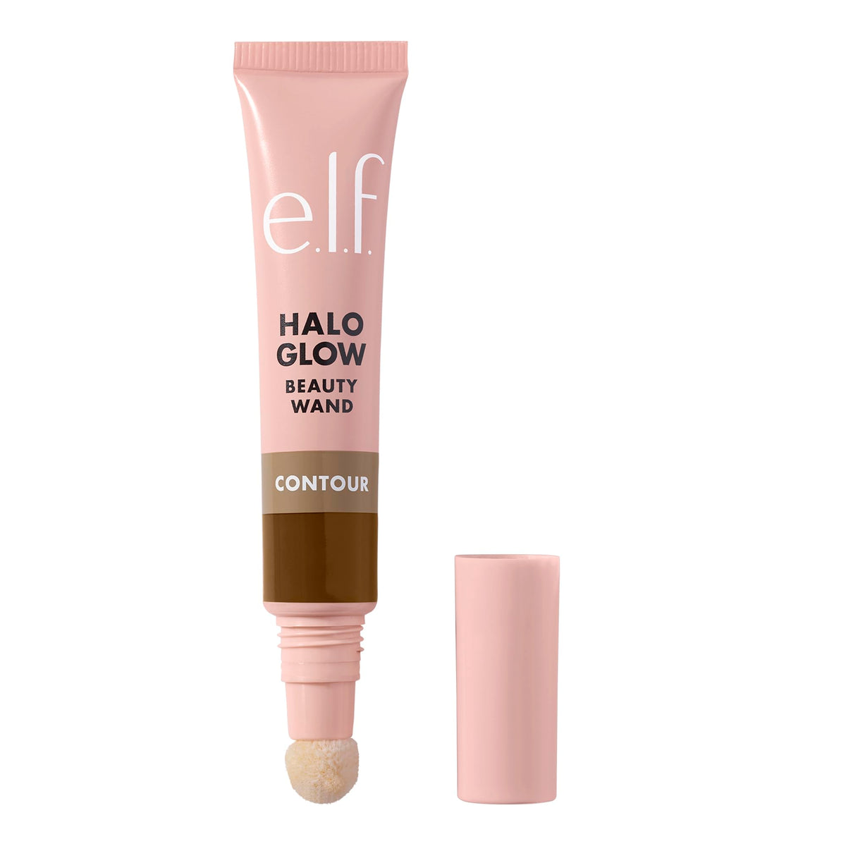 e.l.f. Halo Glow Contour Beauty Wand - Liquid Contour - Buildable Formula - Medium/Tan 10ml - Vegan Cruelty-Free - New