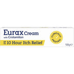 Eurax Itch Relief Cream - Crotamiton for Itchy Irritated Skin - 100g Tube - Damaged Box - BBE 03/2028