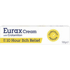 Eurax Itch Relief Cream - Crotamiton for Itchy Irritated Skin - 100g Tube - Damaged Box - BBE 03/2028