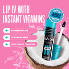 NYX Professional Makeup Lip Gloss Lip IV Lip Stain - Grape Gushin' Shade - Hydrating Colour - New