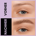 2CHILL Curved Eyebrow Pencil - 2 in 1 Waterproof Eye Brow Pen - Microblading Effect - 02 Brown - Damaged Box