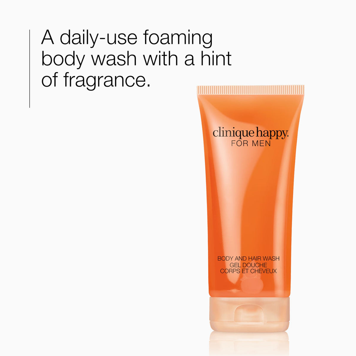 Clinique Happy For Men Hair + Body Wash - All Over Cleanser Shower Gel - New