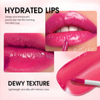 LANGMANNI 12Pcs Lip Gloss Collection Set - Glossy Lip Makeup Kit - Assorted Shades - Damaged Box