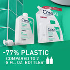 CeraVe Foaming Cleanser Refill - Face Wash for Normal to Oily Skin - 473ml - Daily Facial Cleanser - New