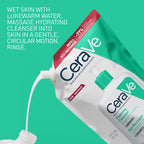CeraVe Foaming Cleanser Refill - Face Wash for Normal to Oily Skin - 473ml - Daily Facial Cleanser - New