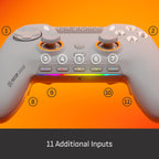 SCUF Envision Pro Wireless V2 PC Gaming Controller - Light Grey - 2025 Model - Like New