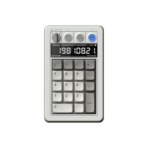 8Bitdo Retro 18 Mechanical Numpad - M Edition - Bluetooth 2.4G Wired - Calculator Mode - Windows Android - Like New