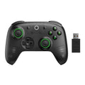 8BitDo Ultimate 2C Wireless Controller for PC Android - Hall Effect Joysticks - 1000Hz Polling Rate - Transparent Black Gamepad - Damaged Box