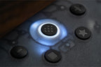 8BitDo Ultimate 2C Wireless Controller for PC Android - Hall Effect Joysticks - 1000Hz Polling Rate - Transparent Black Gamepad - Damaged Box