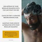 Just For Men Control GX Grey Reducing 2-in-1 Shampoo & Conditioner - 118ml Hair Colour Treatment - Damaged Box