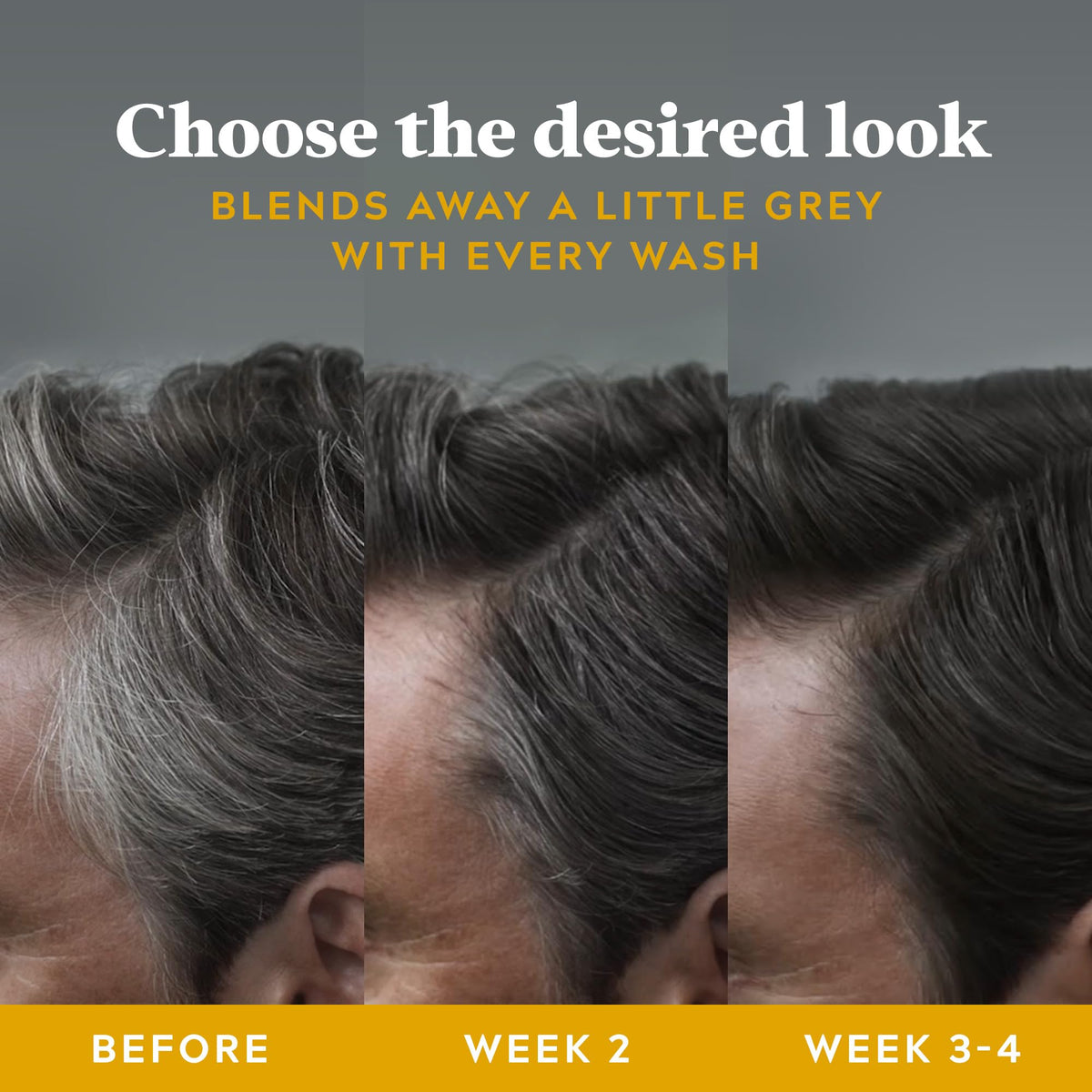 Just For Men Control GX Grey Reducing 2-in-1 Shampoo & Conditioner - 118ml Hair Colour Treatment - Damaged Box