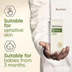 Aveeno Moisturising Cream for Dry Sensitive Skin - 100ml Single Pack - Daily Body Face Lotion - Damaged Box