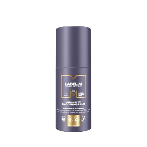 LABEL.M Anti-Frizz Smoothing Balm 150ml - Hair Frizz Control Serum - New