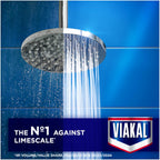 Viakal Limescale Remover Spray - Fresh Spring Rose Scent - 10 x 500ml Multi-Pack - Bathroom Kitchen Cleaner - Like New