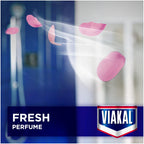 Viakal Limescale Remover Spray - Fresh Spring Rose Scent - 10 x 500ml Multi-Pack - Bathroom Kitchen Cleaner - Like New