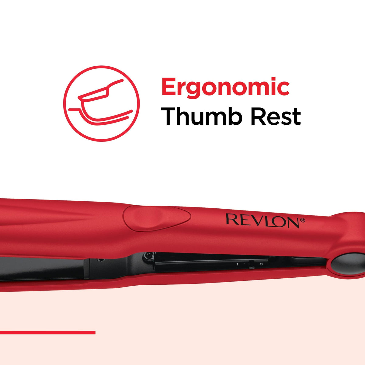 REVLON Ultra Straight & Smooth Styler Set - 200°C Ceramic Plates - Hair Straightener Gift Set with Brush Pouch RVST2176GP - Very Good