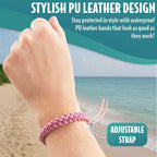 SC Products DEET Free Waterproof Anti Mosquito Repellent Bracelet - 12-Pack Insect Bug Protection Band - New