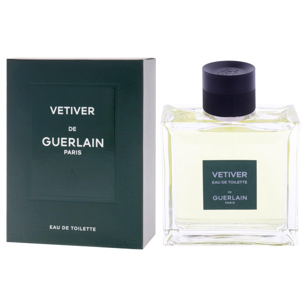 GUERLAIN Vetiver Eau de Toilette Spray 100ml EDT Men's Fragrance Vapo - Classic Scent - Damaged Box