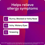 Allevia Hayfever Allergy Tablets 120mg Fexofenadine Antihistamine 30 Count - Damaged Box - BBE 11/2028