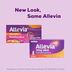 Allevia Hayfever Allergy Tablets 120mg Fexofenadine Antihistamine 30 Count - Damaged Box - BBE 11/2028